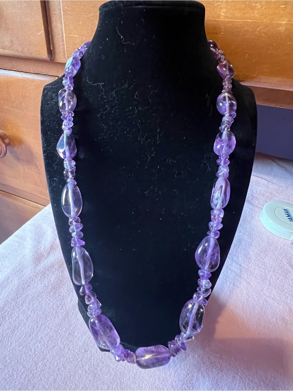 Amethyst necklace